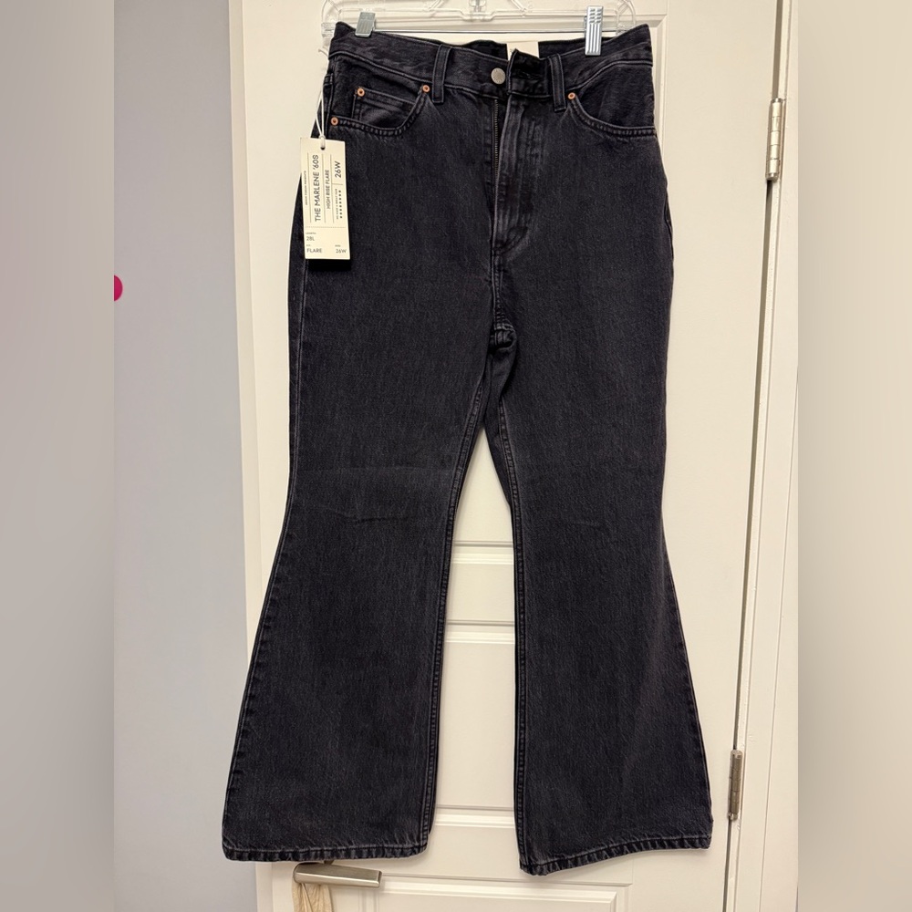 Aritzia Denim Forum The Marlene '60s High Rise Flare